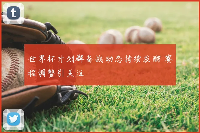 世界杯计划群备战动态持续发酵 赛程调整引关注