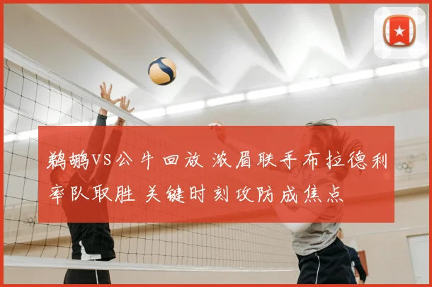 鹈鹕vs公牛回放 浓眉联手布拉德利率队取胜 关键时刻攻防成焦点